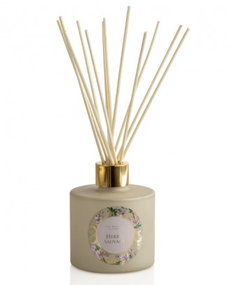 Difuzor esenta parfumata cu betisoare, Herbes Sauvages,150 ml, colectia Provence - MAX BENJAMIN